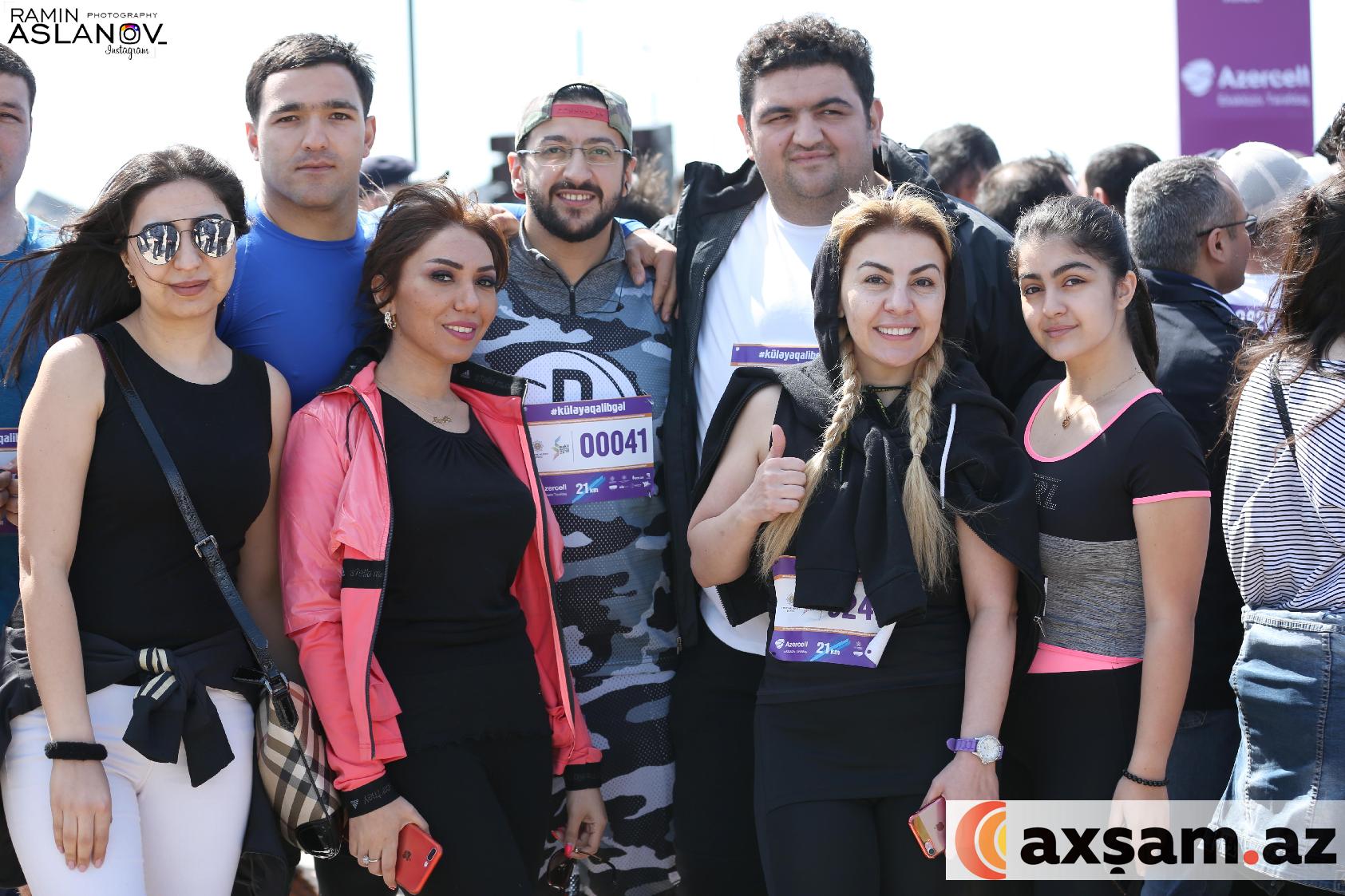 Prezidentin qızları Bakı Marafonu 2018də -  FOTOLAR